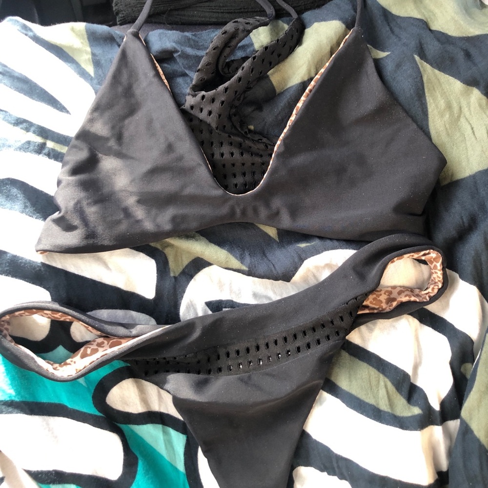 Acacia Swimwear Mesh Top & Bottoms